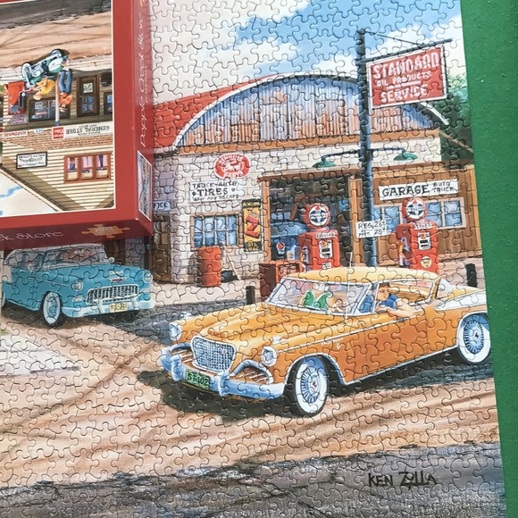 Willow Creek 1000 pc general store puzzle euc - Picture 6 of 6